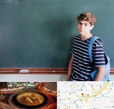 مدرسه تیزهوشان پسرانه در میدان ولیعصر