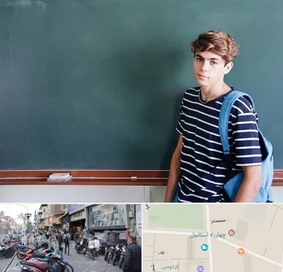 مدرسه تیزهوشان پسرانه در چهارراه استانبول