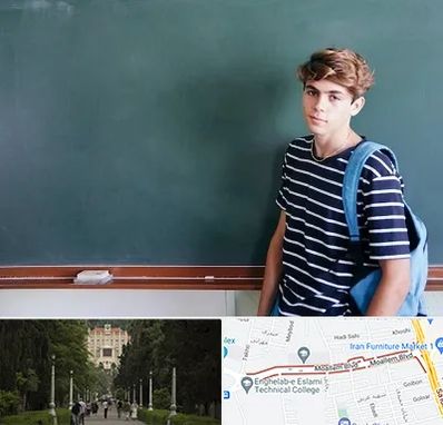 مدرسه تیزهوشان پسرانه در بلوار معلم رشت 