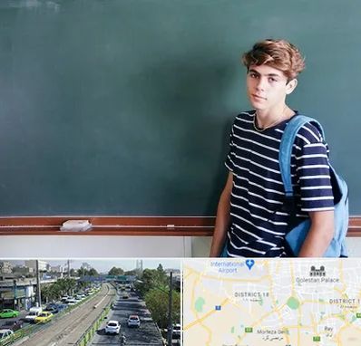 مدرسه تیزهوشان پسرانه در جنوب تهران 