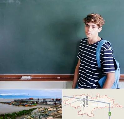 مدرسه تیزهوشان پسرانه در بندر ترکمن