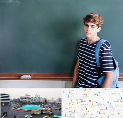 مدرسه تیزهوشان پسرانه در میدان انقلاب