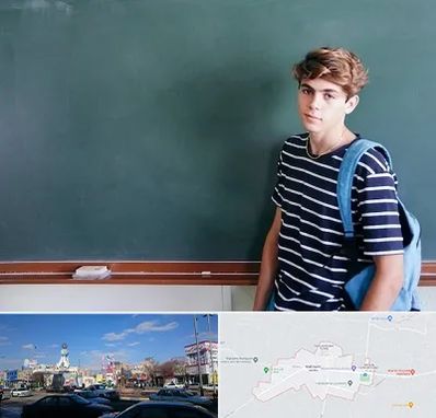 مدرسه تیزهوشان پسرانه در ماهدشت کرج