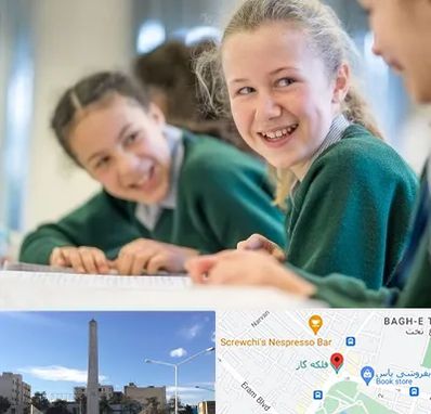 مدرسه تیزهوشان دخترانه در فلکه گاز شیراز