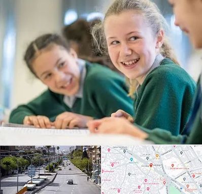 مدرسه تیزهوشان دخترانه در خیابان زند شیراز