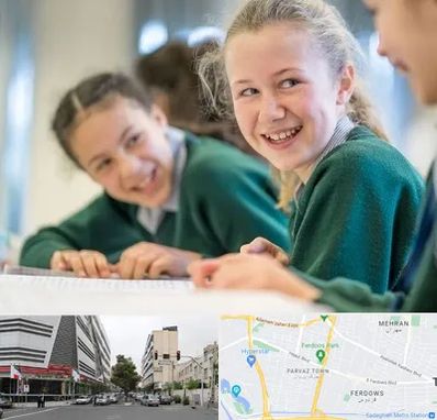 مدرسه تیزهوشان دخترانه در بلوار فردوس 