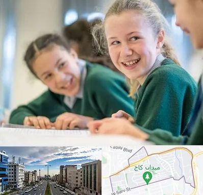 مدرسه تیزهوشان دخترانه در سعادت آباد 