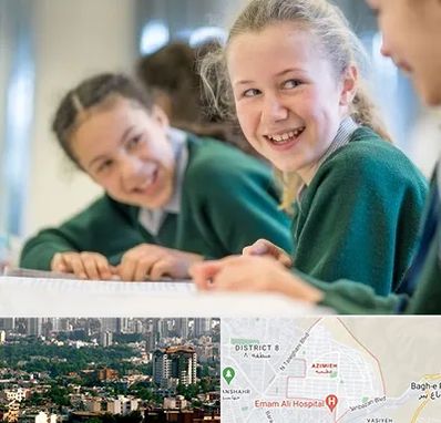 مدرسه تیزهوشان دخترانه در عظیمیه کرج 