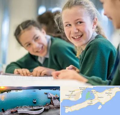 مدرسه تیزهوشان دخترانه در قشم