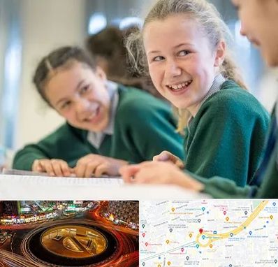 مدرسه تیزهوشان دخترانه در میدان ولیعصر