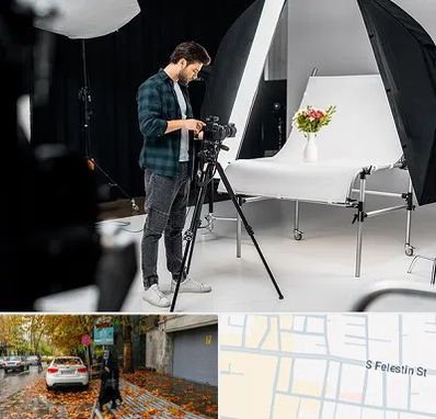 آتلیه عکاسی در خیابان فلسطین