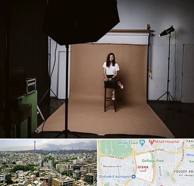 عکاس پرتره در گیشا 