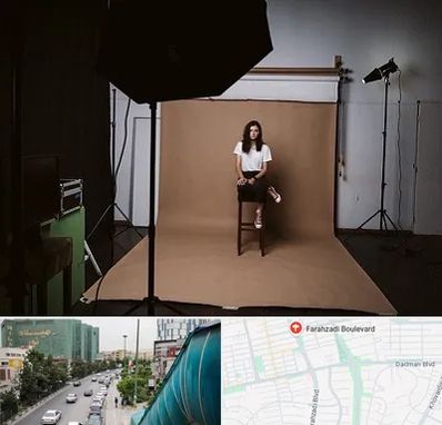 عکاس پرتره در بلوار فرحزادی