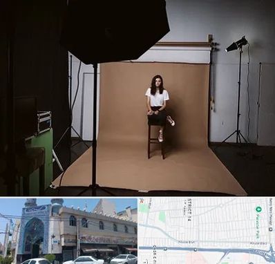 عکاس پرتره در بلوار ابوذر