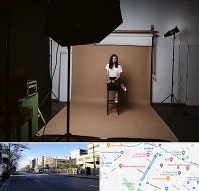 عکاس پرتره در خیابان ملاصدرا شیراز