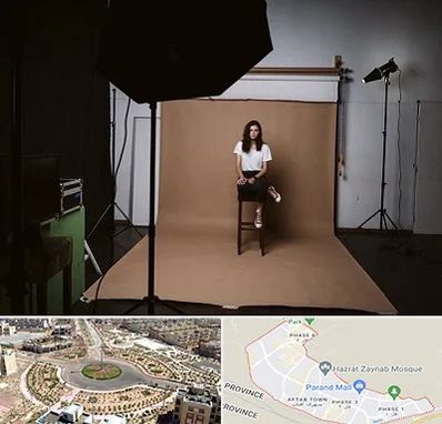 عکاس پرتره در پرند