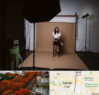 عکاس پرتره در ولیعصر 