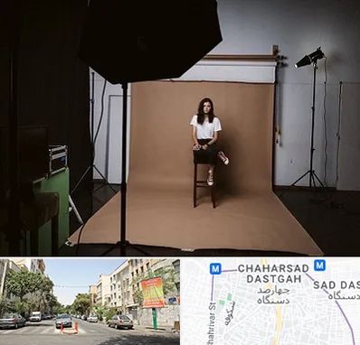 عکاس پرتره در چهارصد دستگاه 