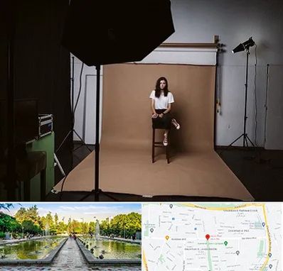 عکاس پرتره در سرسبز