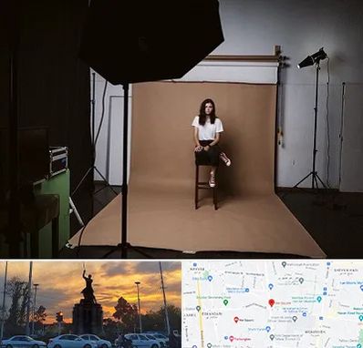 عکاس پرتره در میدان حر