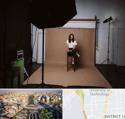 عکاس پرتره در استاد معین 