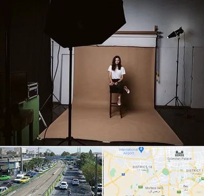 عکاس پرتره در جنوب تهران 