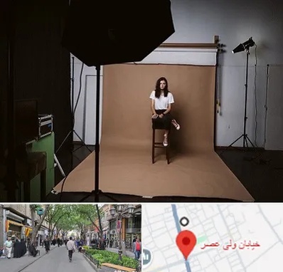 عکاس پرتره در ولیعصر شهریار