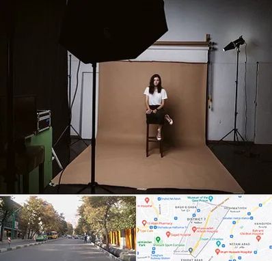 عکاس پرتره در شریعتی 