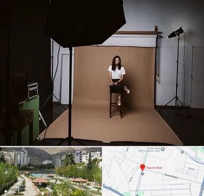 عکاس پرتره در بلوار تعاون