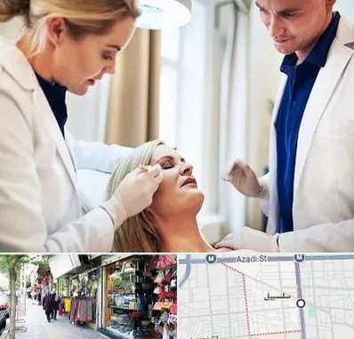 متخصص پوست و مو در سلسبیل