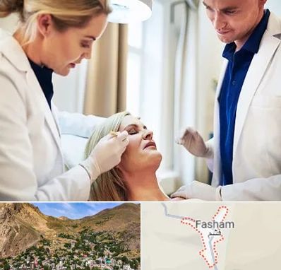 متخصص پوست و مو در فشم