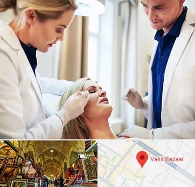 متخصص پوست و مو در بازار وکیل شیراز