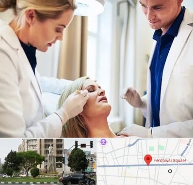 متخصص پوست و مو در میدان فردوسی تهران