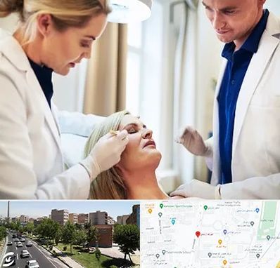 متخصص پوست و مو در شهرک آزمایش