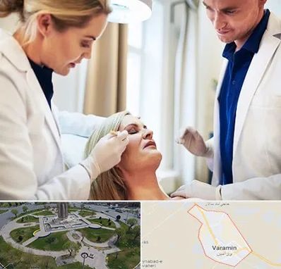 متخصص پوست و مو در ورامین