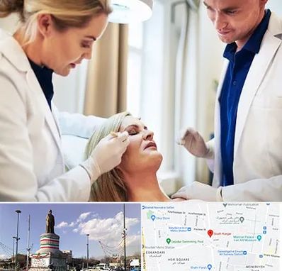 متخصص پوست و مو در کارگر جنوبی