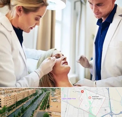 متخصص پوست و مو در فاز سه اندیشه