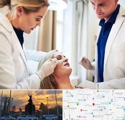 متخصص پوست و مو در میدان حر