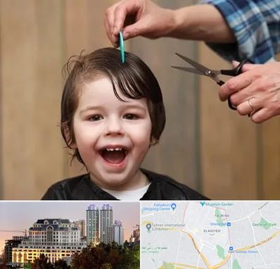 آرایشگاه کودک در فرشته