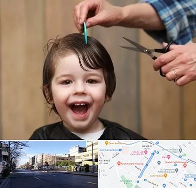 آرایشگاه کودک در خیابان ملاصدرا شیراز