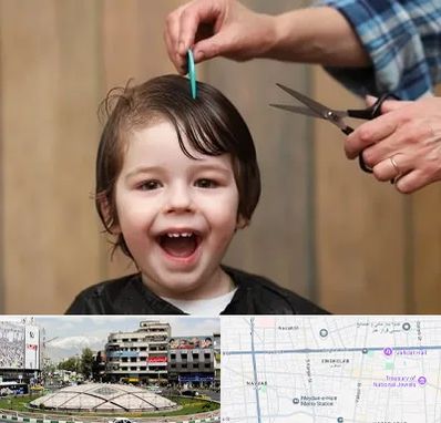 آرایشگاه کودک در مرکز تهران