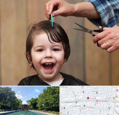 آرایشگاه کودک در هشت بهشت اصفهان