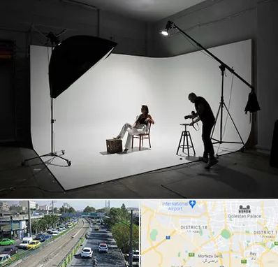 آتلیه عکاسی اسپرت در جنوب تهران 