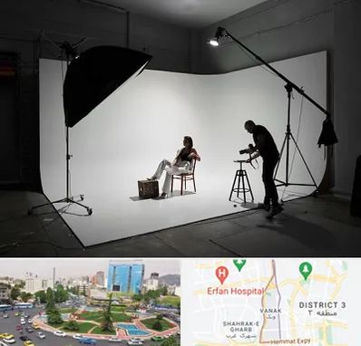 آتلیه عکاسی اسپرت در ونک 