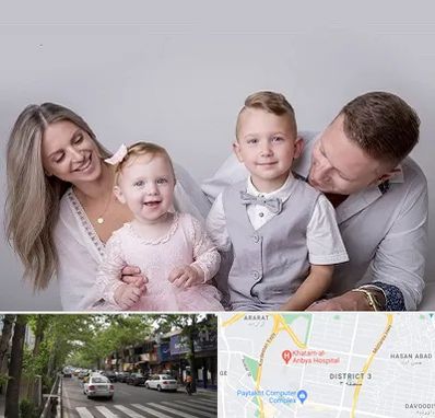 آتلیه عکس خانوادگی در ظفر 