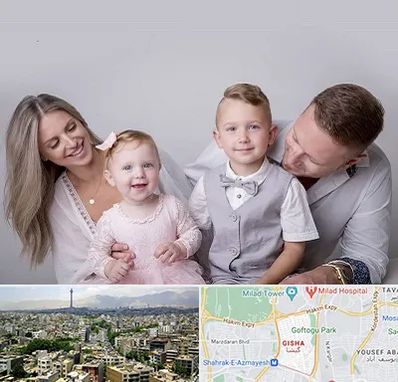 آتلیه عکس خانوادگی در گیشا 