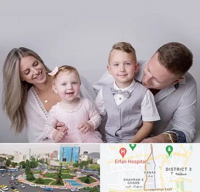 آتلیه عکس خانوادگی در ونک 