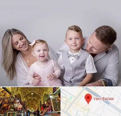 آتلیه عکس خانوادگی در بازار وکیل شیراز