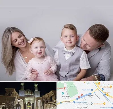 آتلیه عکس خانوادگی در زرگری شیراز