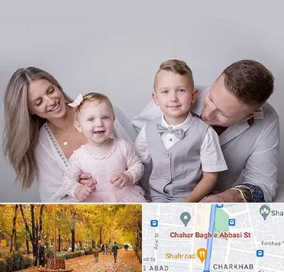آتلیه عکس خانوادگی در چهارباغ اصفهان